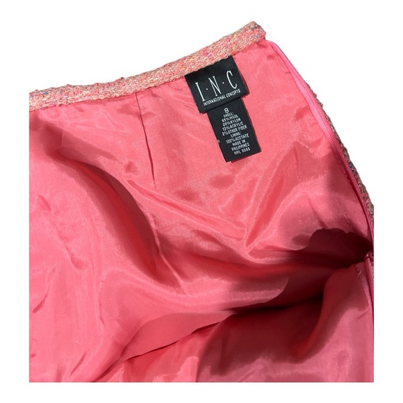 INC International Concepts Wool Blend Two Piece Suit Jacket Size 6, Skirt 8. - Picture 8 of 9